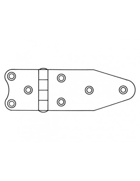 Scharnieren RVS304 div.modellen