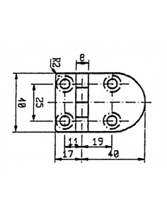 Scharnieren RVS AISI 316 2