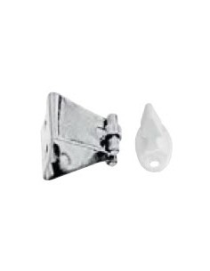 Deurklem met nylon pin